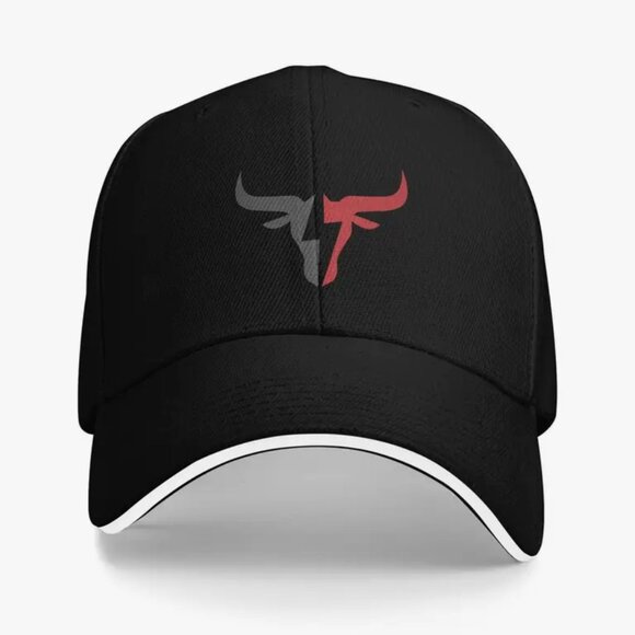 SHORTHORN BULL SKULL BASEBALL CAP - Picture 1 of 7